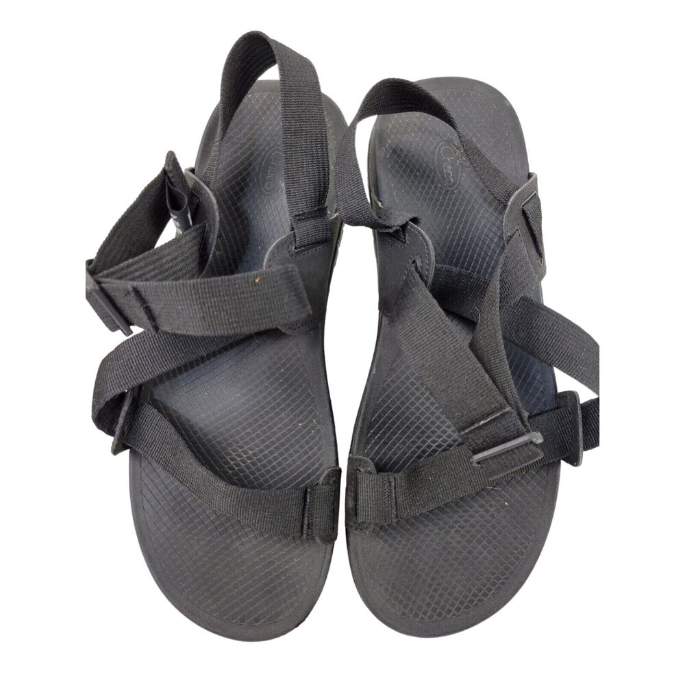 Chaco Men's Lowdown Strap Sandals, Black - JCH107109 - 14 EUC